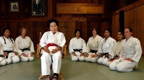 Fukuda Sensei. L'unica donna ad aver ottenuto il grado di Jūdan.